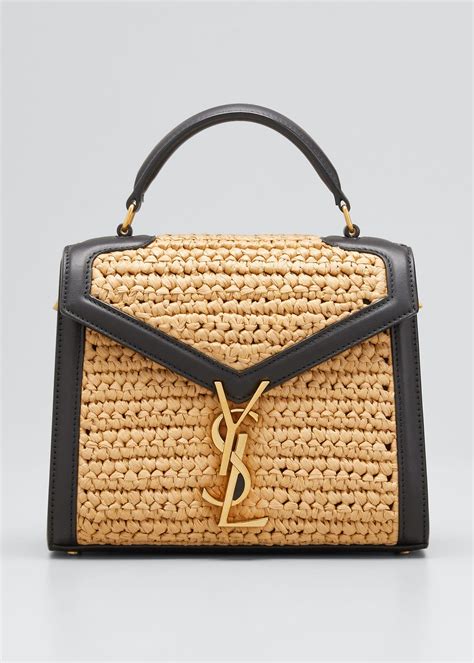 ysl rafia bag